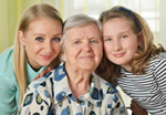 Lien familiaux conservés maison entretenue